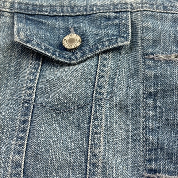 Girls 1989 Place Denim Jacket with Gray Hoodie 🌟 - Picture 5 of 9